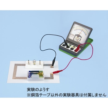 銅箔テープ(導電性粘着剤使用) ナリカ