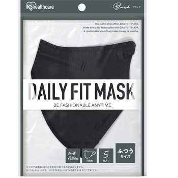 DAILY FIT MASK  立体 ふつう 5枚入 アイリスオーヤマ
