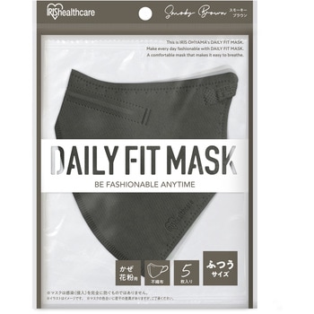 DAILY FIT MASK  立体 ふつう 5枚入 アイリスオーヤマ