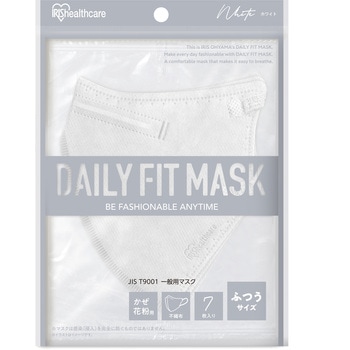 DAILY FIT MASK  立体 ふつう 7枚入 アイリスオーヤマ