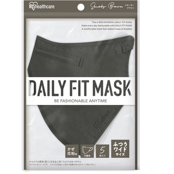 DAILY FIT MASK  立体 ふつうワイド 5枚入 アイリスオーヤマ