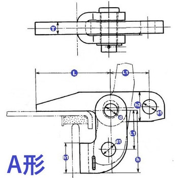 船用ヒンジ(A形/B形) 関西マリーン