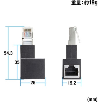 RJ-45変換アダプタ サンワサプライ