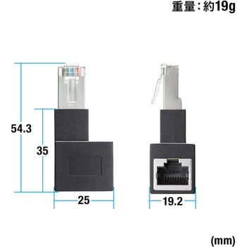 RJ-45変換アダプタ サンワサプライ