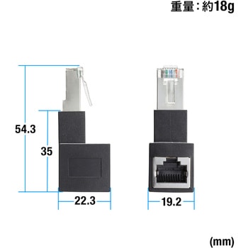 RJ-45変換アダプタ サンワサプライ