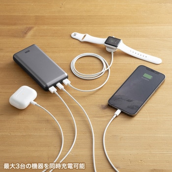 モバイルバッテリー サンワサプライ