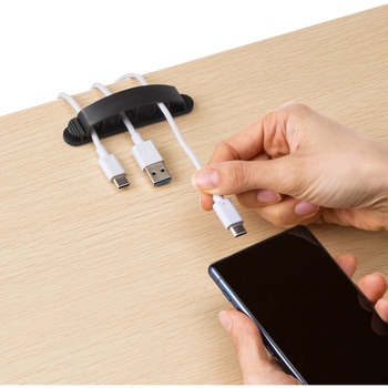 ケーブルホルダー サンワサプライ