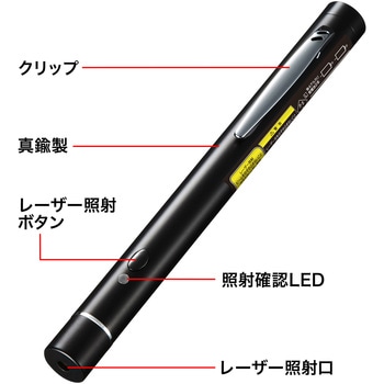レーザーポインター サンワサプライ