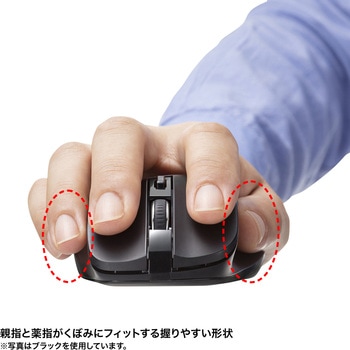 ブルーLEDマウス サンワサプライ