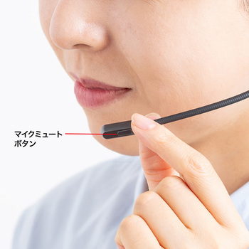 ヘッドセット サンワサプライ