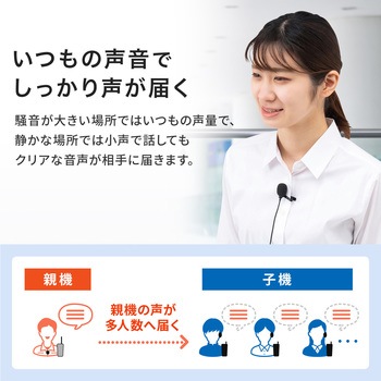 ワイヤレスガイドシステム サンワサプライ