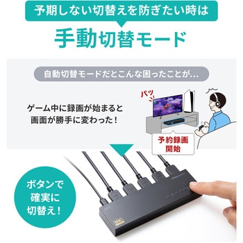 HDMI切替器 サンワサプライ