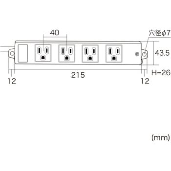 電源タップ サンワサプライ