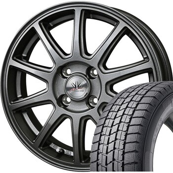 SP10 スタッドレス(冬)タイヤ + ホイール 4本set 【175/65R15