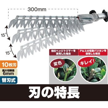 高枝電動バリカン チップレシーバー付 アルスコーポレーション