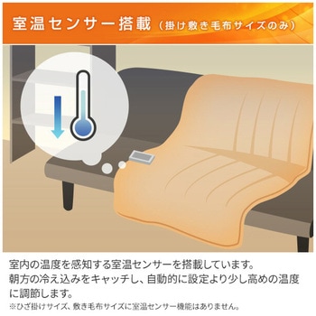 電気毛布 超ハイパイル&フランネル素材 YAMAZEN(山善)