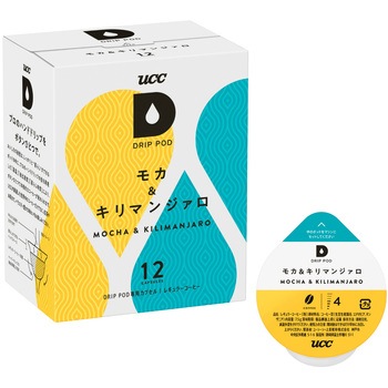 UCC DRIP POD モカ&キリマンジァロ UCC(上島珈琲)