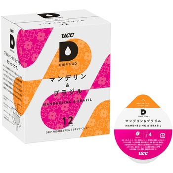 UCC DRIP POD マンデリン&ブラジル UCC(上島珈琲)