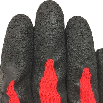 天然ゴム背抜き手袋 アールフォース 10P ACE GLOVE
