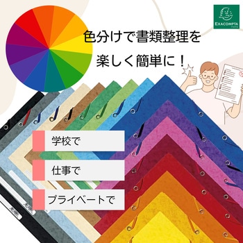 A4ゴム留めファイル EXACOMPTA