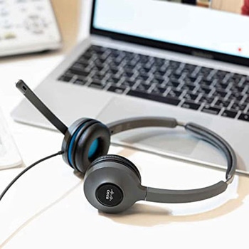 ヘッドセット 522 両耳タイプ 雑音低減機能 長時間快適エルゴノミクスデザイン 有線 Cisco(シスコ)
