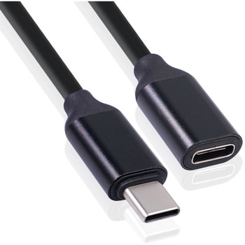 USB Type-C 延長ケーブル メス-オス トライメイト