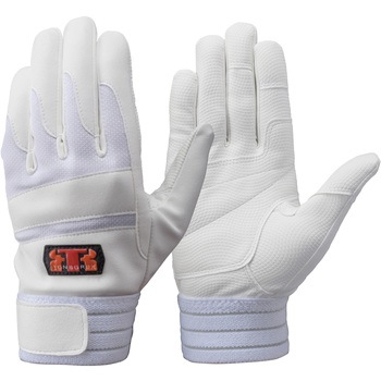 合成皮革×甲ニット手袋 E-843W トンボレックス(TONBOREX)