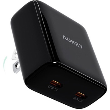 USB充電器 35W PD対応 [USB-A 2ポート/USB-C 2ポート] AUKEY(オーキー)