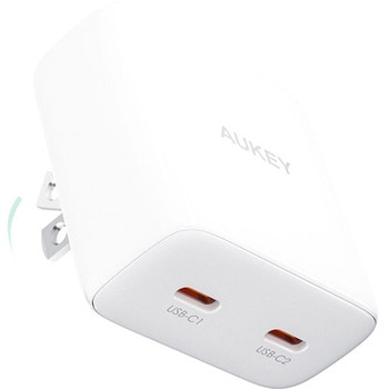 USB充電器 35W PD対応 [USB-A 2ポート/USB-C 2ポート] AUKEY(オーキー)
