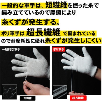 ポリエステル軍手 10ゲージ ACE GLOVE