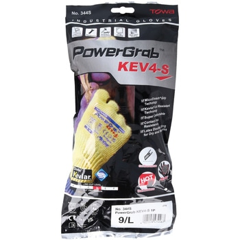 耐切創手袋 PowerGrab KEV4-S トワロン(TOWA/東和コーポレーション)