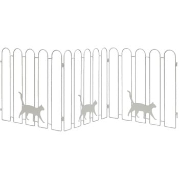 折り畳めるアイアンフェンス(猫3連) 住まいスタイル