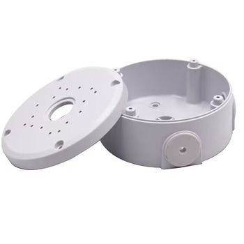 監視カメラABS電気ジャンクションボックス120x50mm【白】 bitstrong
