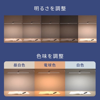LEDデスクライト クランプ固定式 サンワダイレクト