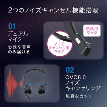 ヘッドセット Bluetooth サンワダイレクト