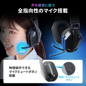 ヘッドセット ワイヤレス 軽量 サンワダイレクト