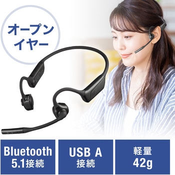 ヘッドセット Bluetooth/USB サンワダイレクト