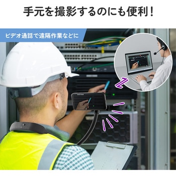 ホルダー 首掛け サンワダイレクト