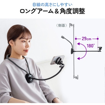 ホルダー 首掛け サンワダイレクト