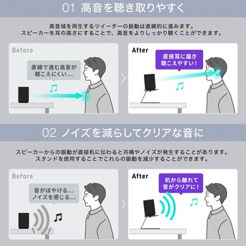 スタンド スピーカー用 サンワダイレクト
