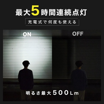 軽量 充電式マルチヘッドライト 大河商事