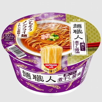 日清麺職人 濃いだし 煮干し醤油 1ケース(87g×12個) 日清食品 【通販