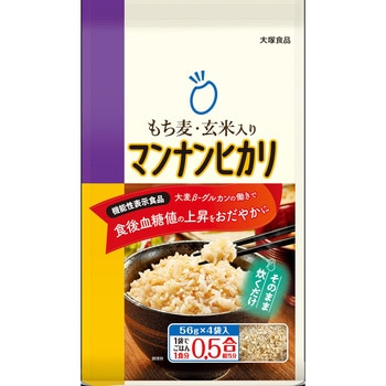 もち麦・玄米入りマンナンヒカリ(機能性表示食品) 大塚食品