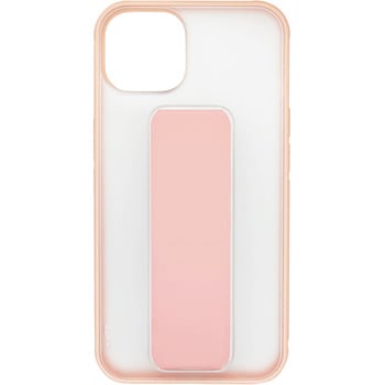 iPhone14用 2WAYハンドストラップ付背面ケース エアージェイ