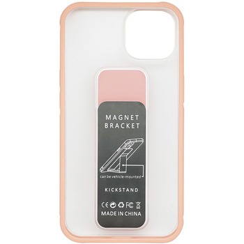 iPhone14用 2WAYハンドストラップ付背面ケース エアージェイ