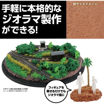ジオラマ粘土 ジオベース ライトブラウン 100g 超小粒 アーテック(学校教材・教育玩具)