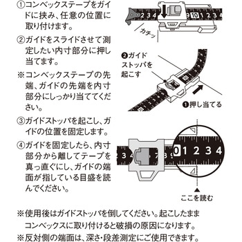 内側ガイド スケールの達人 新潟精機(SK)