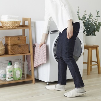 折りたためるランドリーバスケット 清水産業