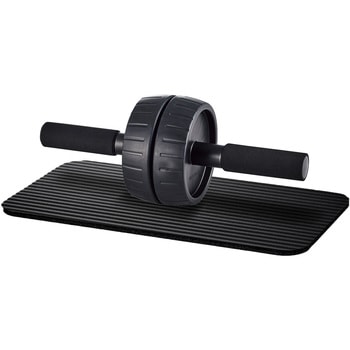 HCFWAR2EBK 腹筋ローラー アブホイール 膝マット付 耐荷重120kg 強度