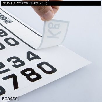 カッティングステッカー 積載量シートセット JET INOUE(ジェットイノウエ)